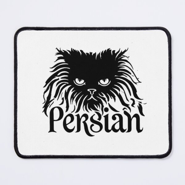 Item preview, Persian Cat Word Art | Typography Cat Silhouette Design designed and sold by AyfuDesigns.