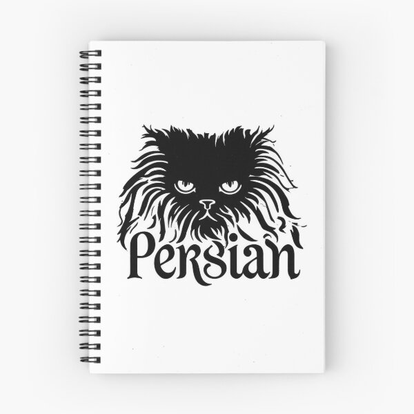 Item preview, Persian Cat Word Art | Typography Cat Silhouette Design designed and sold by AyfuDesigns.