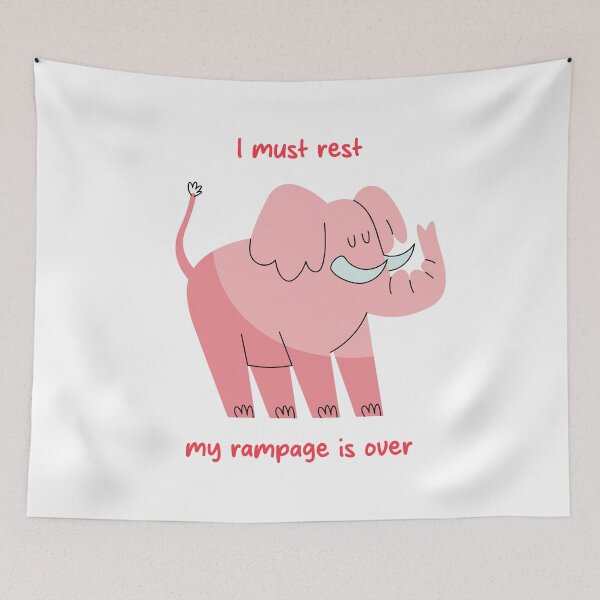Item preview, I Must Rest My Rampage is Over designed and sold by PayPatPal.