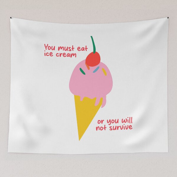Item preview, You Must Eat Ice Cream designed and sold by PayPatPal.