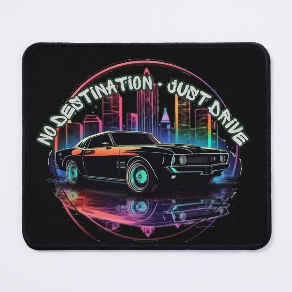 Item preview, No Destination Just Drive Road Trip Car Enthusiast Automotive Lifestyle designed and sold by Hussar08.
