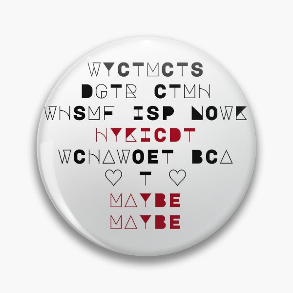 Item preview, WYCTMCTS? IYKYK -- Quirky text designed and sold by Maria is Loud.