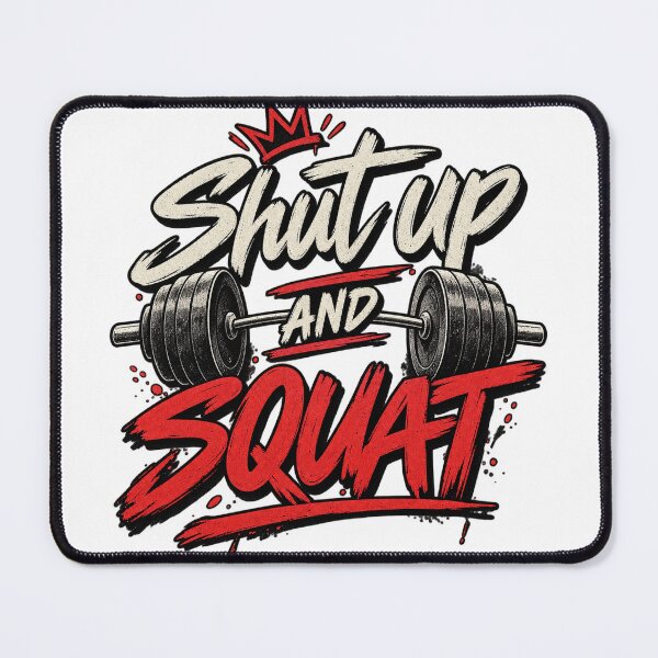 Item preview, Shut up and squat designed and sold by Infinity-Wear.