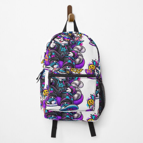 Item preview, Gamer Cat Graffiti Streetwear Character designed and sold by JMDG Studio.