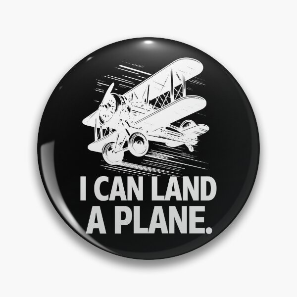 Item preview, I Can Land a Plane – Funny Pilot Aviation Humor Design designed and sold by artworkathome.