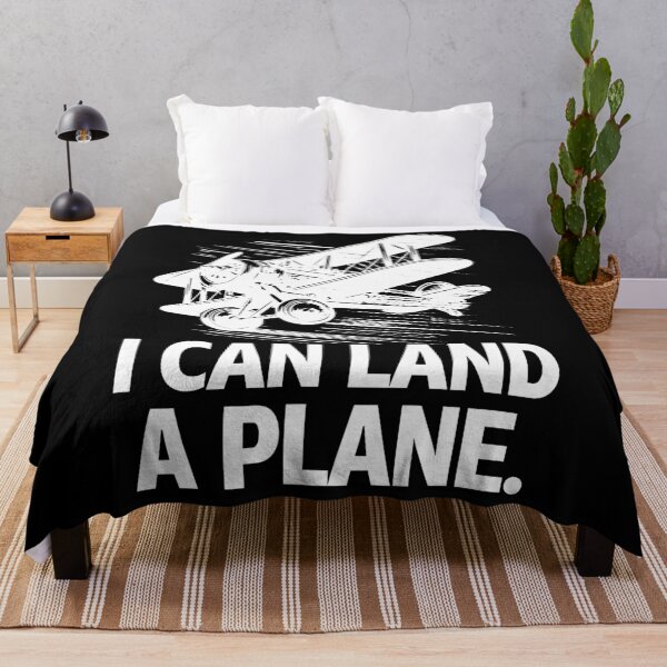 Item preview, I Can Land a Plane – Funny Pilot Aviation Humor Design designed and sold by artworkathome.