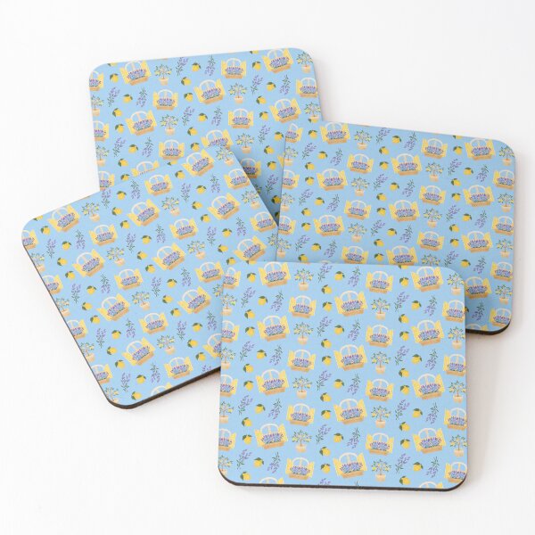 Item preview, Lemon Tree Window Lavender Pattern designed and sold by Kritiveemporio.