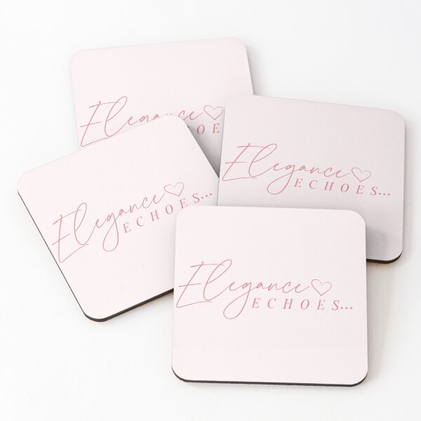 Item preview, Elegance Echoes | Dusty Rose Cursive Script designed and sold by Sparkle First Co..