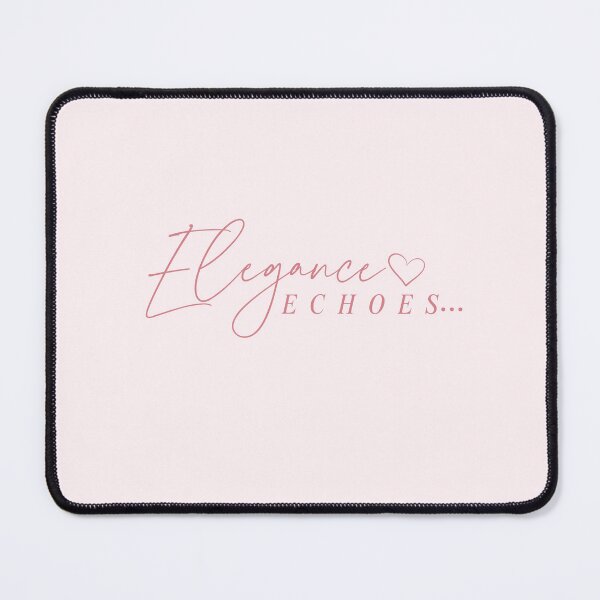 Item preview, Elegance Echoes | Dusty Rose Cursive Script designed and sold by Sparkle First Co..