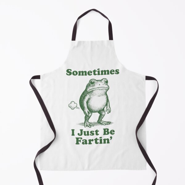 Item preview, Sometimes I Just Be Fartin' - Funny Vintage Frog Meme designed and sold by Shopeon Designs.