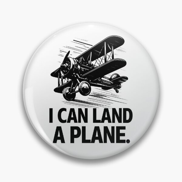 Item preview, I Can Land a Plane – Funny Pilot Aviation Humor Design designed and sold by artworkathome.