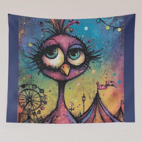 Item preview, Grunge-style Halloween circus designed and sold by MagelliShop.