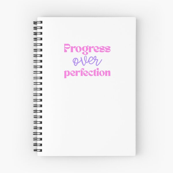 Item preview, Progress Over Perfection Motivational Quote designed and sold by jianina-alondra.