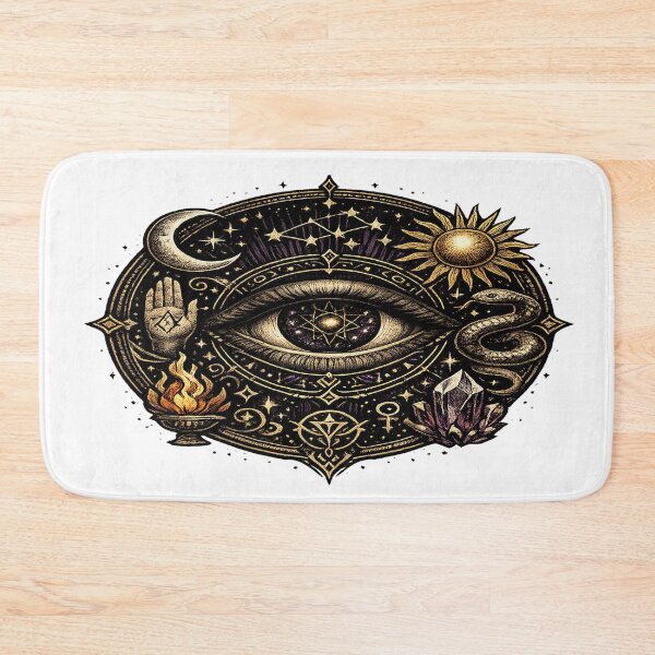 Item preview, Mystical Occult Eye – Esoteric Sigil of Magic designed and sold by TroviTutto.