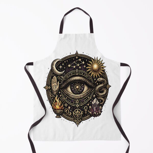 Item preview, Mystical Occult Eye – Esoteric Sigil of Magic designed and sold by TroviTutto.