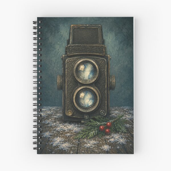 Item preview, Vintage Twin Lens Camera Christmas designed and sold by Planthem.