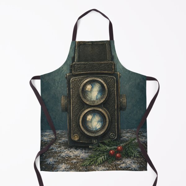 Item preview, Vintage Twin Lens Camera Christmas designed and sold by Planthem.