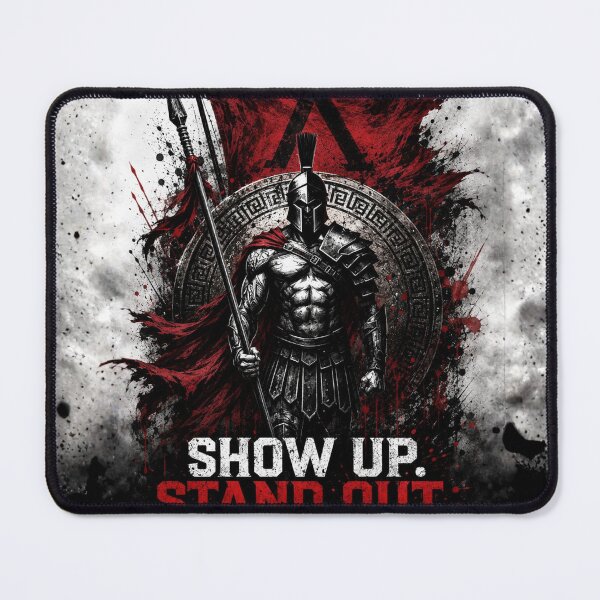 Item preview, Forged in Battle: Ancient Greek Spartan Warrior Aesthetic Tee designed and sold by BenchVibe.