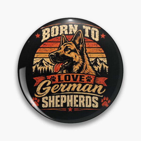 Item preview, Born To Love German Shepherds Dog Owner German Shepherd Parent designed and sold by HumansStuck12.