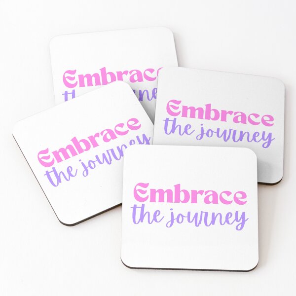Item preview, Embrace The Journey Inspirational Growth Quote designed and sold by jianina-alondra.