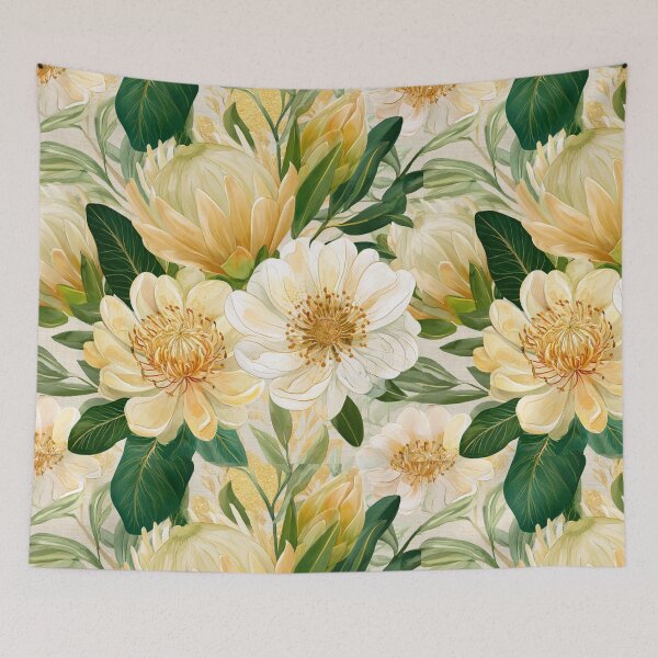 Item preview, Golden Protea Botanical Garden designed and sold by haleymaree.