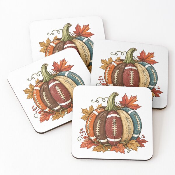 Item preview, Retro Football Pumpkin Autumn Thanksgiving Harvest Vintage designed and sold by Moizento.