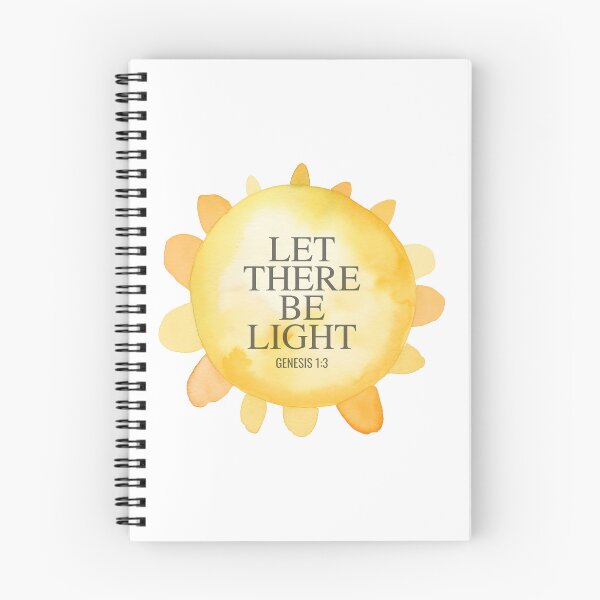 Item preview, Let There Be Light Genesis 1 Verse 3 Watercolor Sun designed and sold by Vision Crafted.