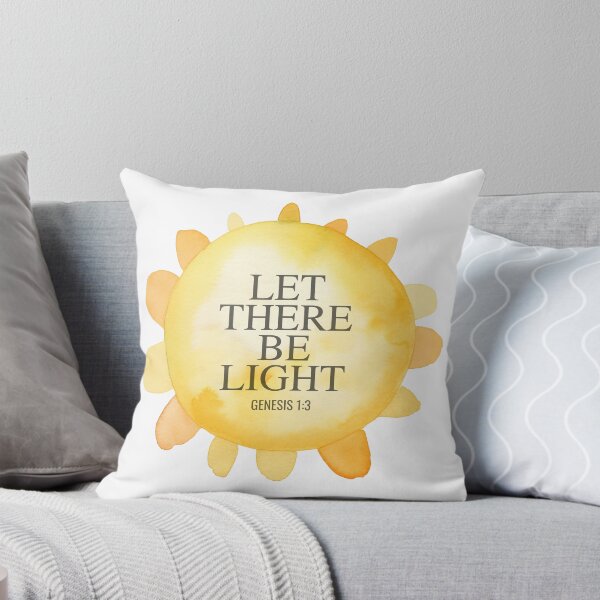 Item preview, Let There Be Light Genesis 1 Verse 3 Watercolor Sun designed and sold by Vision Crafted.
