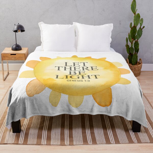 Item preview, Let There Be Light Genesis 1 Verse 3 Watercolor Sun designed and sold by Vision Crafted.