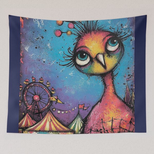 Item preview, Grunge-style Halloween circus designed and sold by MagelliShop.