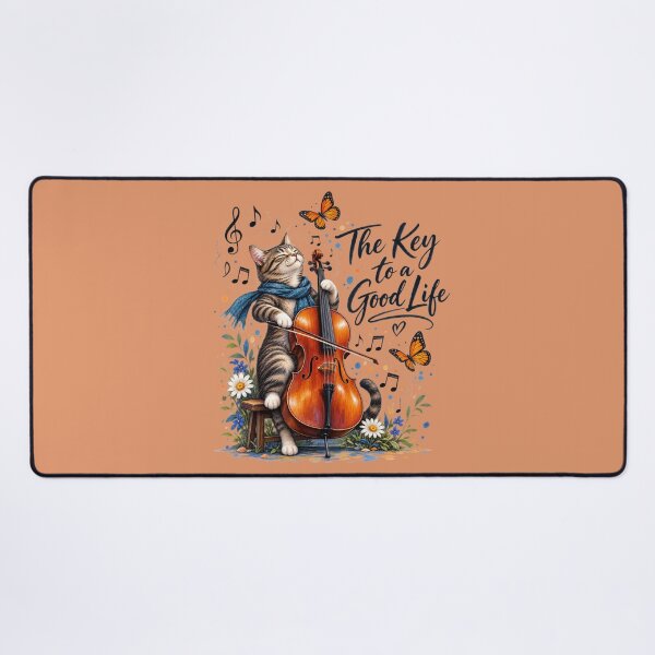 Item preview, The Key to a Good Life Cat Design designed and sold by CJLindy.