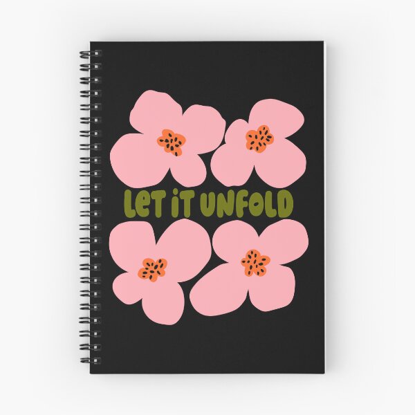 Item preview, Pink Let It Unfold Floral Graphic designed and sold by Aniko Tulipan.