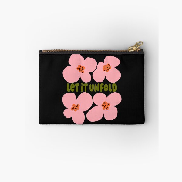 Item preview, Pink Let It Unfold Floral Graphic designed and sold by Aniko Tulipan.