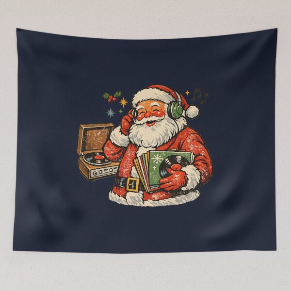 Item preview, Vintage Santa Claus Vinyl Records Retro 1960s Christmas Gift designed and sold by Artycom.