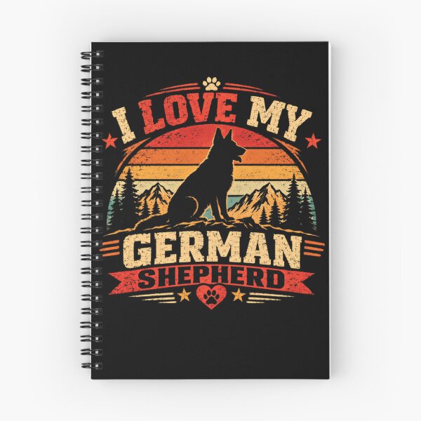 Item preview, I Love My German Shepherd Dog Owner Pet Parent designed and sold by HumansStuck12.