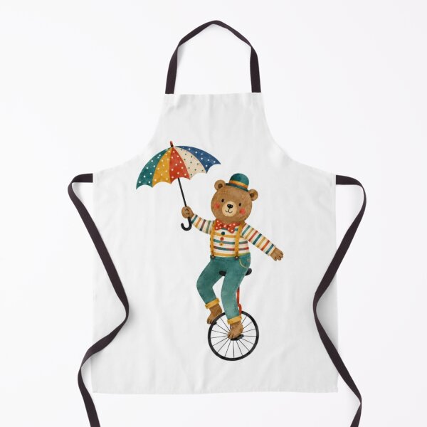 Item preview, Bear Riding a Unicycle designed and sold by Snurly.