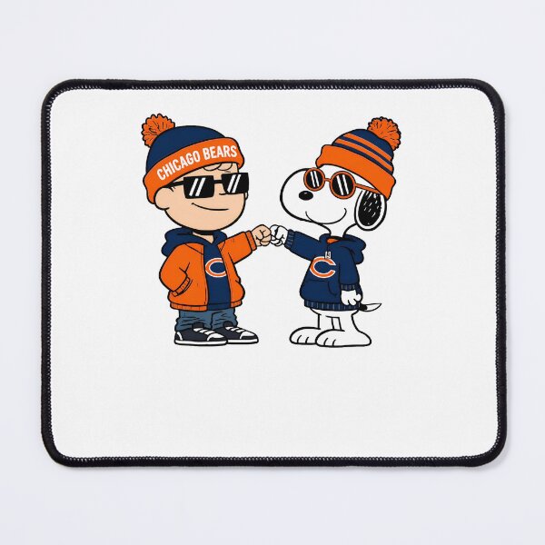 Item preview, Chicago Bears Snoopy Peanuts Winter Fan Fist Bump designed and sold by fizzstocmathepa.