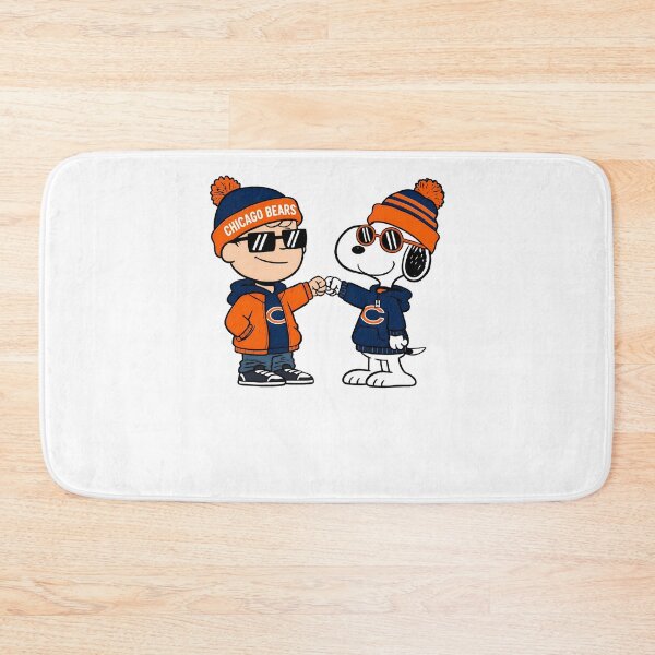 Item preview, Chicago Bears Snoopy Peanuts Winter Fan Fist Bump designed and sold by fizzstocmathepa.