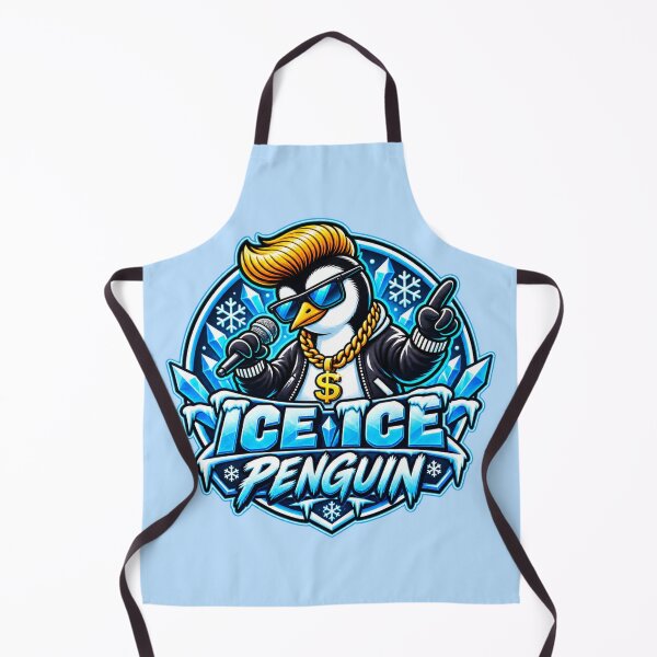 Item preview, Ice Ice Penguin – Funny Hip-Hop Penguin designed and sold by pUNKnown.