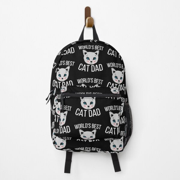 Item preview, World's Best Cat Dad Cute Cat Face Illustration designed and sold by OlyvieArt.