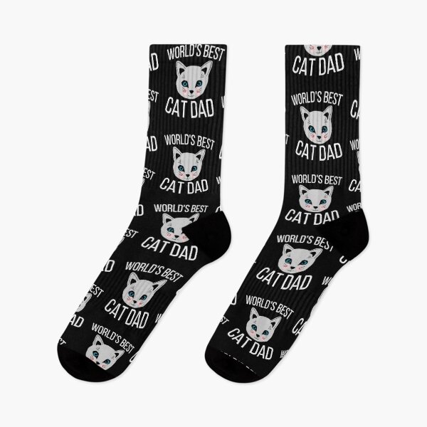 Item preview, World's Best Cat Dad Cute Cat Face Illustration designed and sold by OlyvieArt.