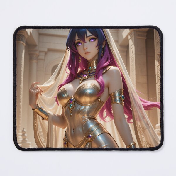Item preview, Egyptian Goddess Anime Girl Golden Desert Fantasy Princess designed and sold by Killington.