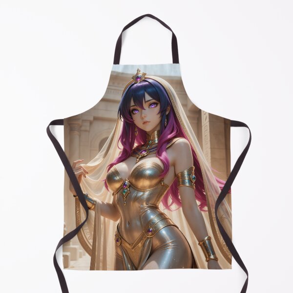 Item preview, Egyptian Goddess Anime Girl Golden Desert Fantasy Princess designed and sold by Killington.
