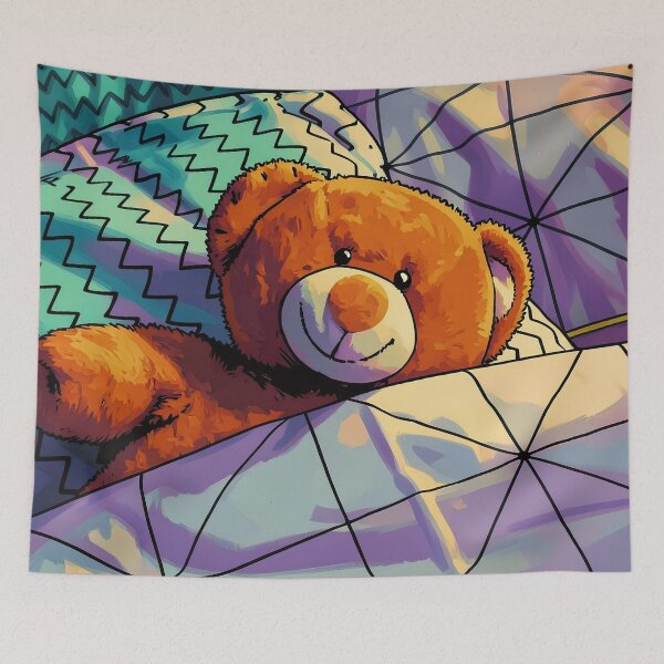 Artikelvorschau, Gute Nacht, Teddybär entworfen und verkauft von tomorrowsart.
