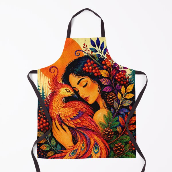 Item preview, Woman and Phoenix I designed and sold by NeuroArtGallery.