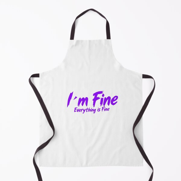 Item preview, I'm Fine Everything is Fine T-Shirt – Funny Graphic Tee designed and sold by Artimax-Studio.