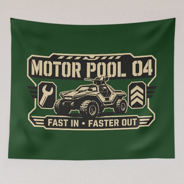 Item preview, Motor Pool 04 Service Sign designed and sold by agearb.