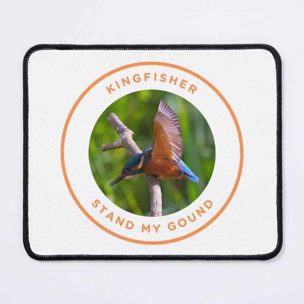 Item preview, Kingfisher - Stand My Ground designed and sold by KM Wong Photography.