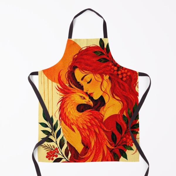 Item preview, Woman and Phoenix II designed and sold by NeuroArtGallery.