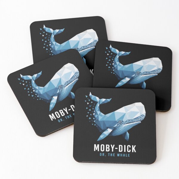 Item preview, Moby Dick: Geometric White Whale in Blue Crystal designed and sold by Fenay Designs.